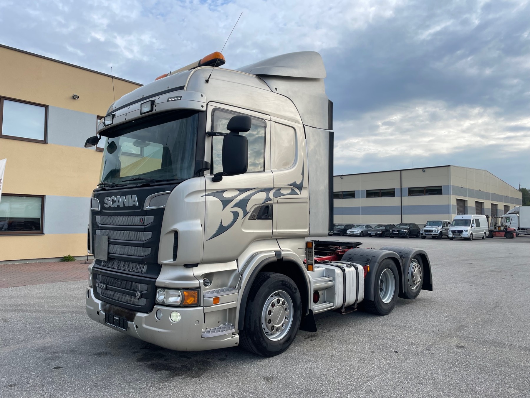 Scania R500 6x2 + HYDRAULIC PUMP